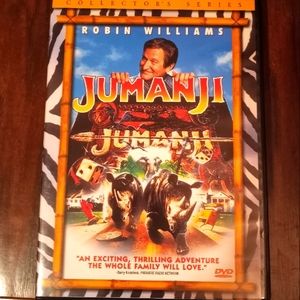 JUMANJI Collector's Edition on DVD Robin Williams
